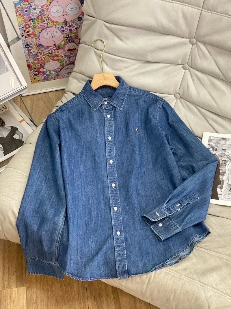 Polo Ralph Lauren Classic Long-Sleeve Denim Shirt