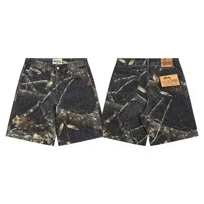 Stussy Camo Denim Shorts
