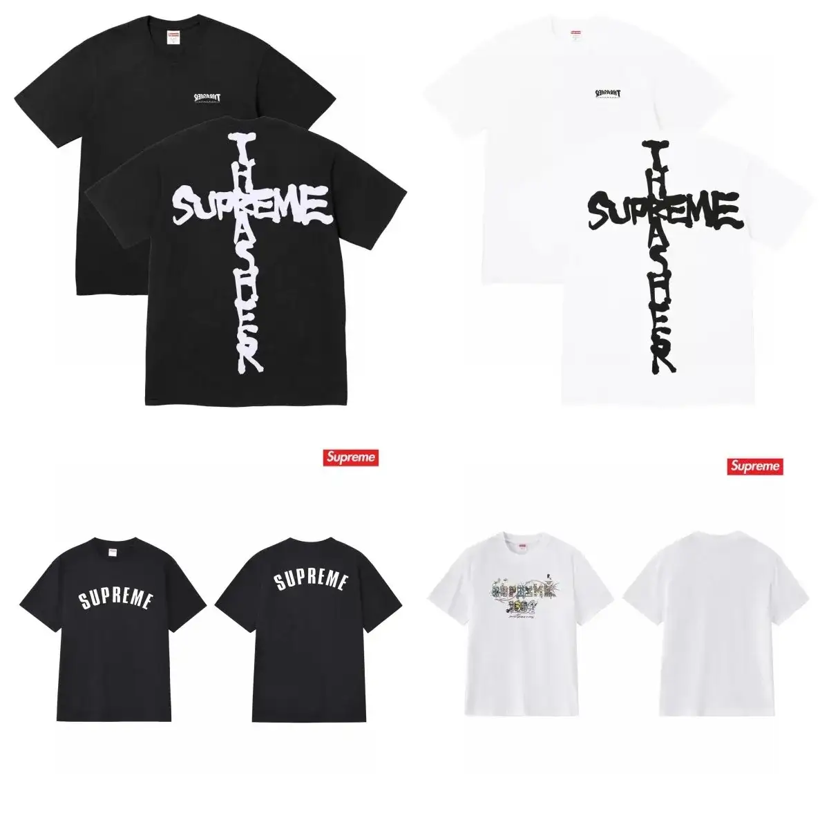 Supreme Cross Logo T-Shirt