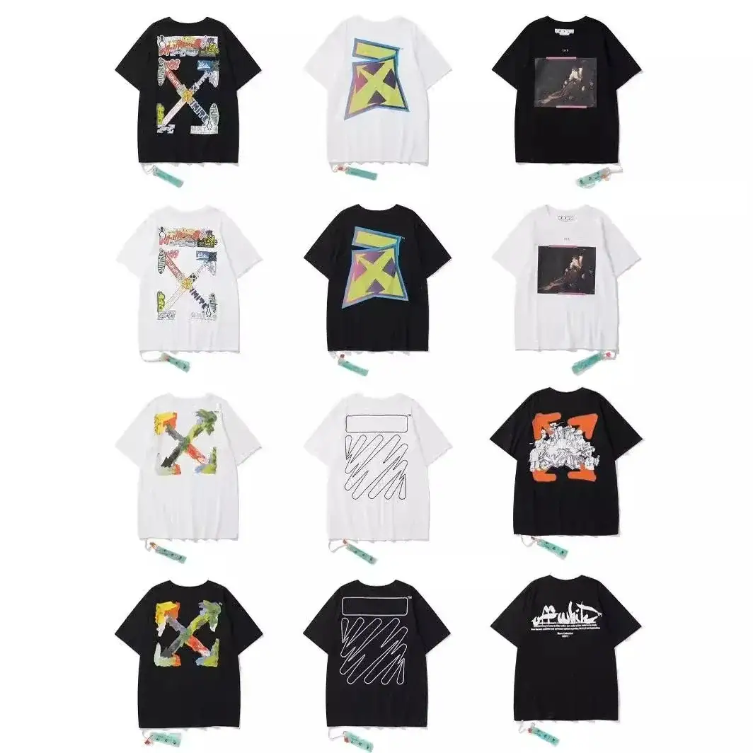 Off-White Style Arrow-Print T-Shirt