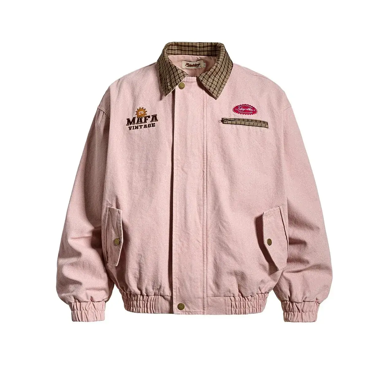 Mafa Vintage Pink Workwear Jacket