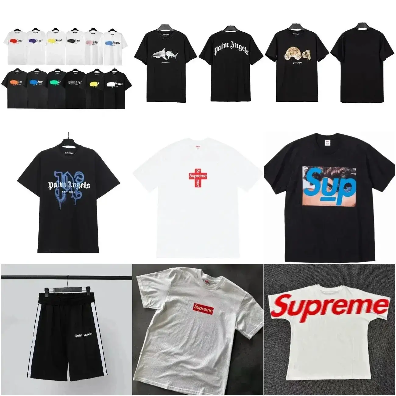 Palm Angels and Supreme Short-Sleeve Shirts