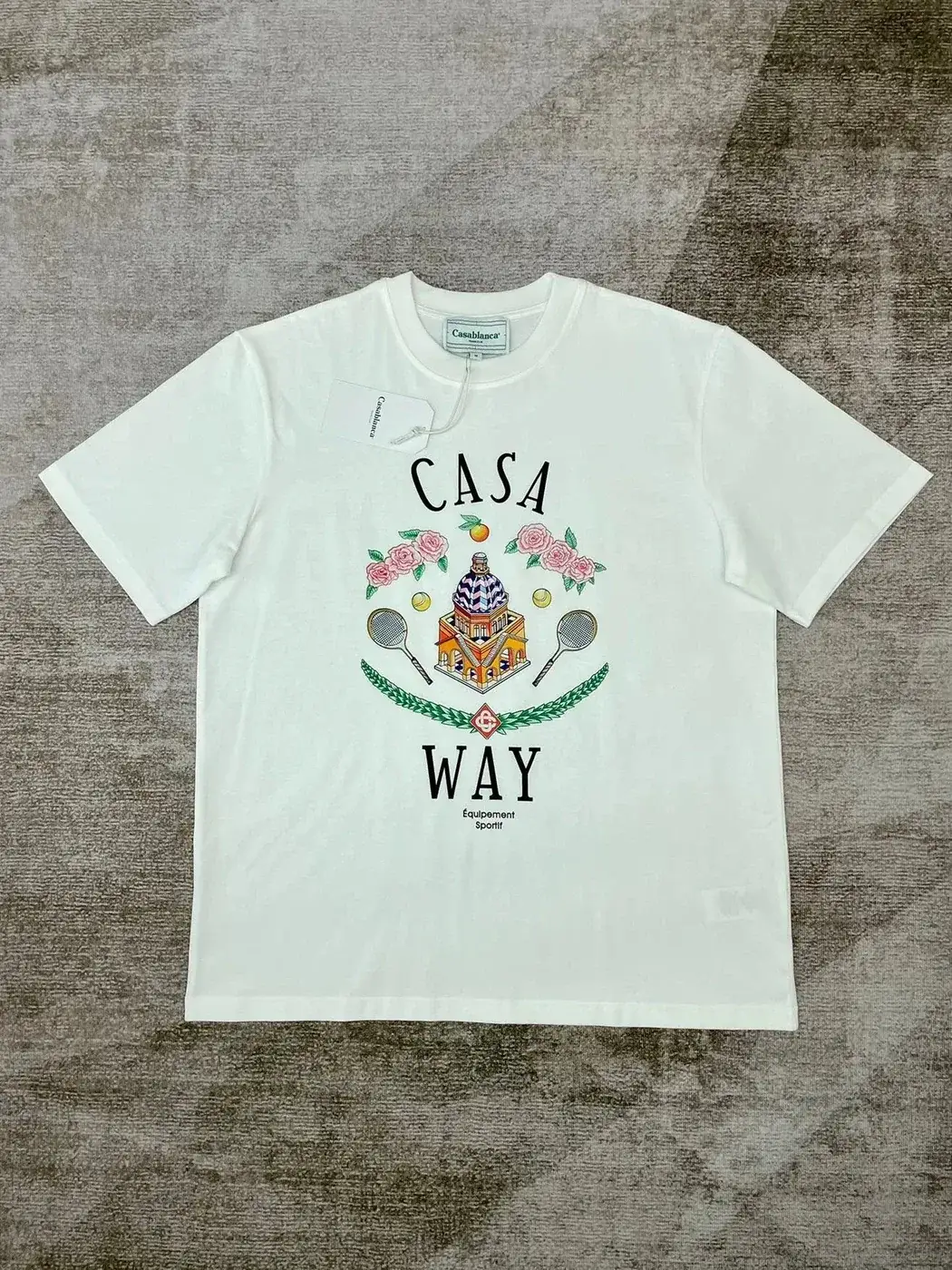 Casablanca "Casa Way" Printed T-Shirt