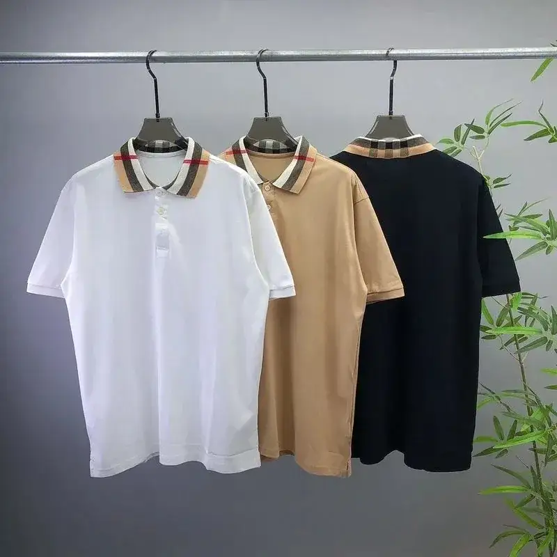 Burberry Classic Check-Collar Polo Shirt