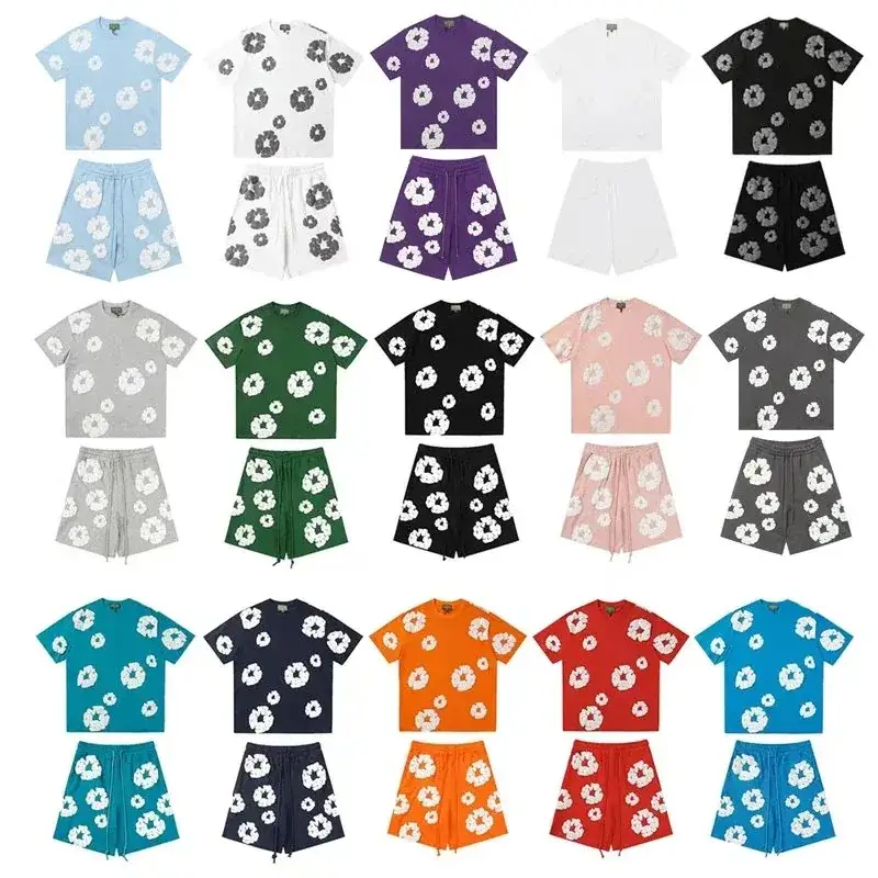 Denim Tears x Cotton Wreath T-Shirt + Shorts Set