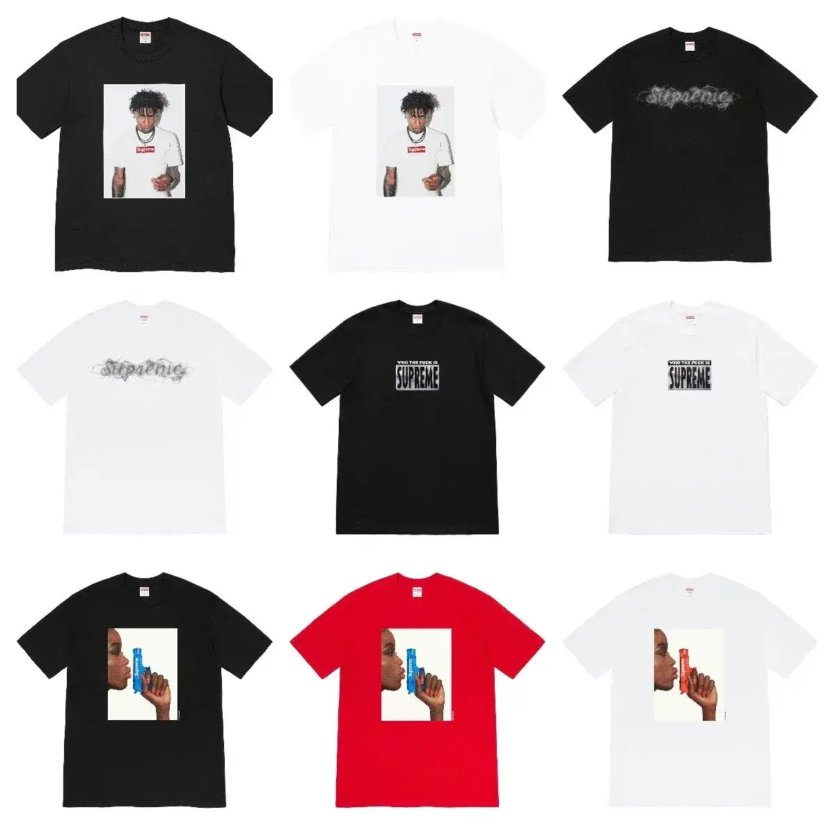 Supreme Brand Themed Graphic T-Shirt