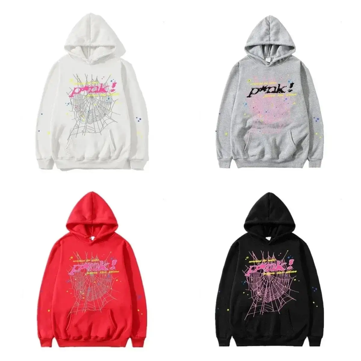 Graphic Print Pullover Hoodie