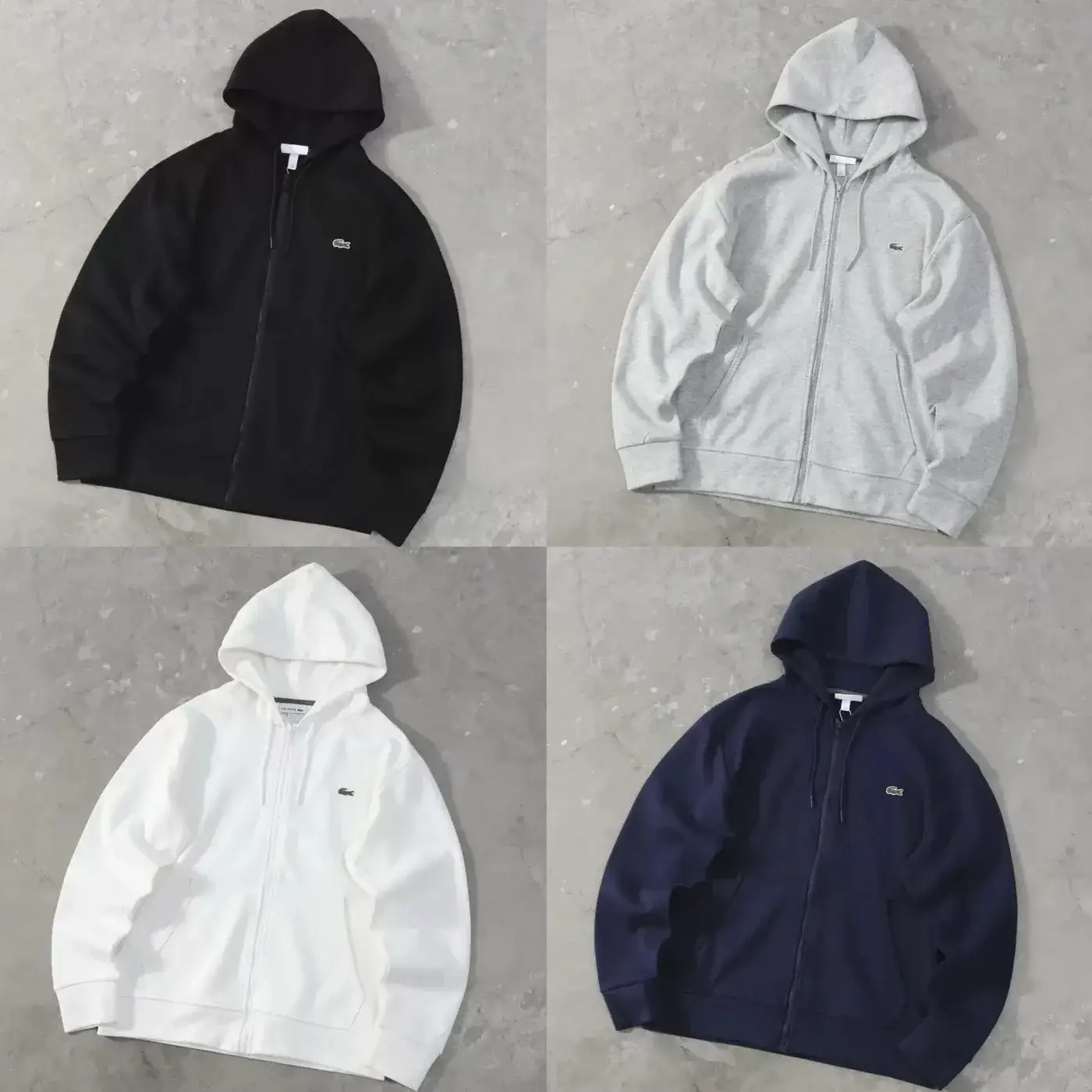 Lacoste Classic Zip-Up Hoodie