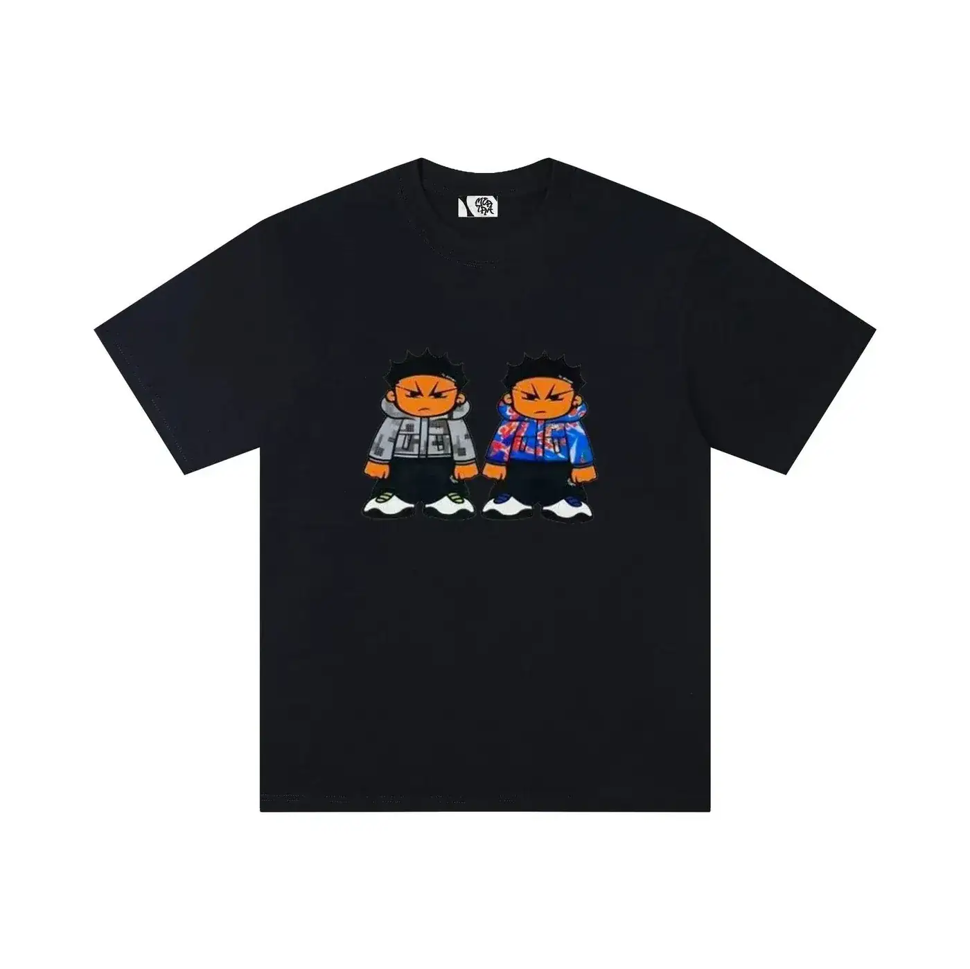 Mertra Streetwear-Style T-Shirt with Cartoon Print