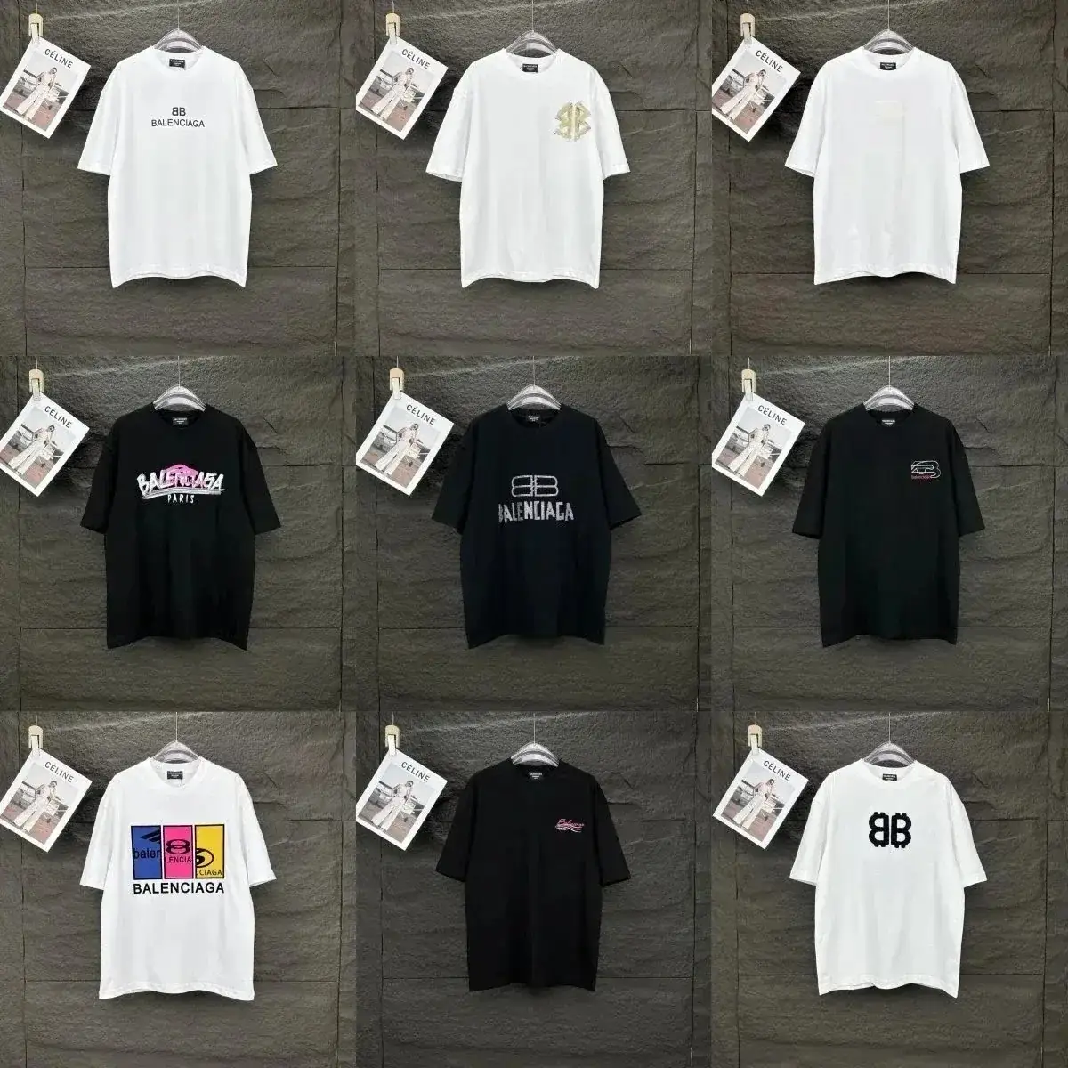 Balenciaga-Style Logo T-Shirt