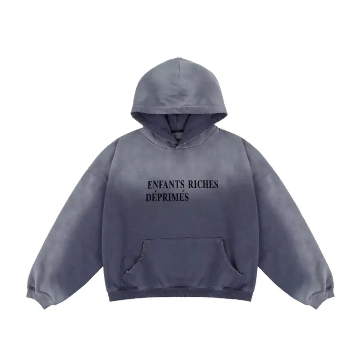 Enfants Riches Déprimés (ERD) is renowned for its classic gradient distressed hoodies