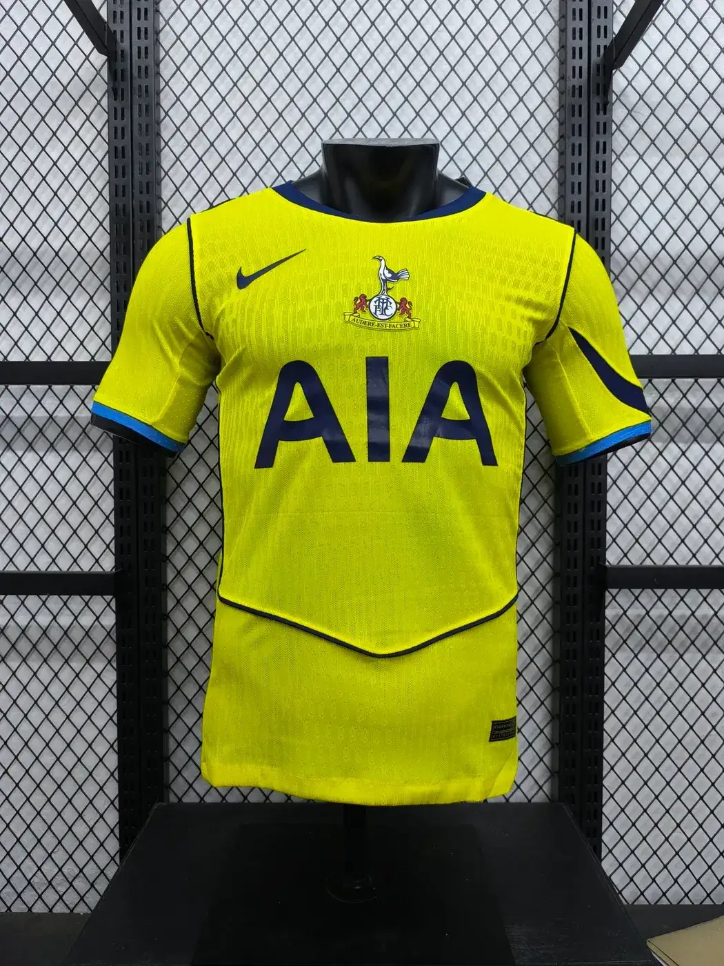 The away player-issue jersey for Premier League club Tottenham Hotspur produced by Nike
