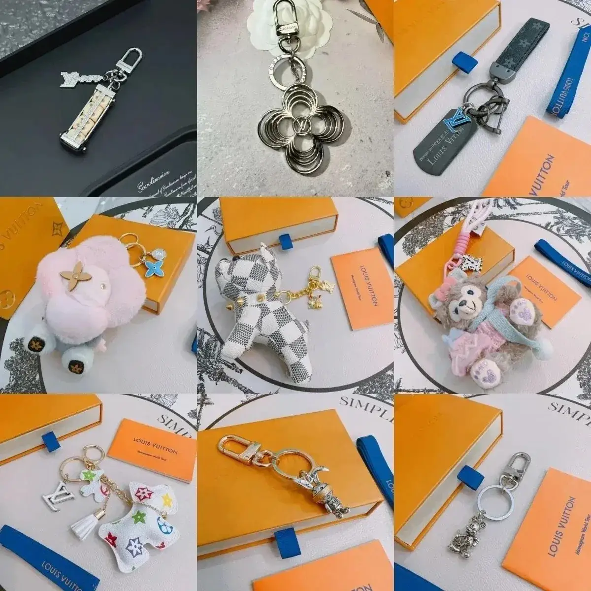 Louis Vuitton Keychain & Bag Charm