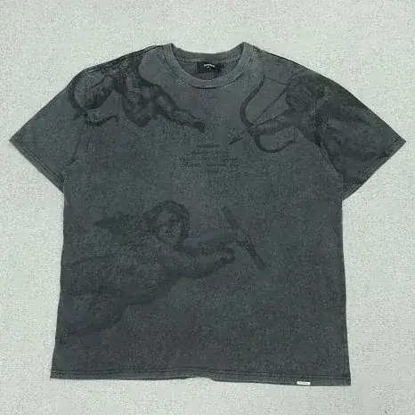 Washed Angel Print T-Shirt