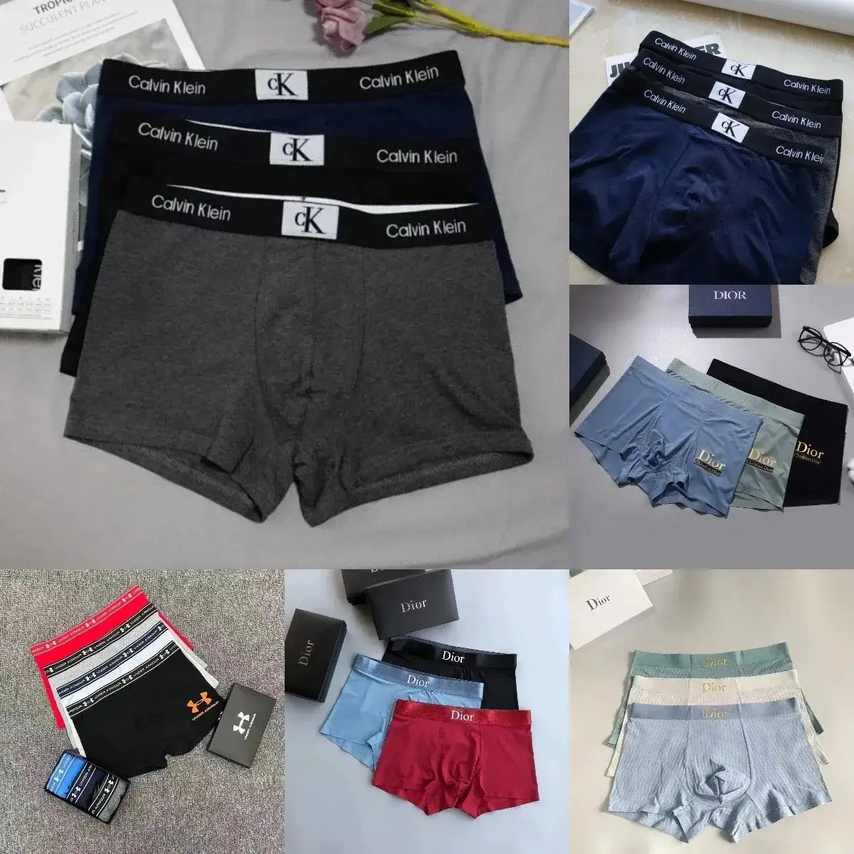 Calvin Klein Logo Waistband Boxer Briefs