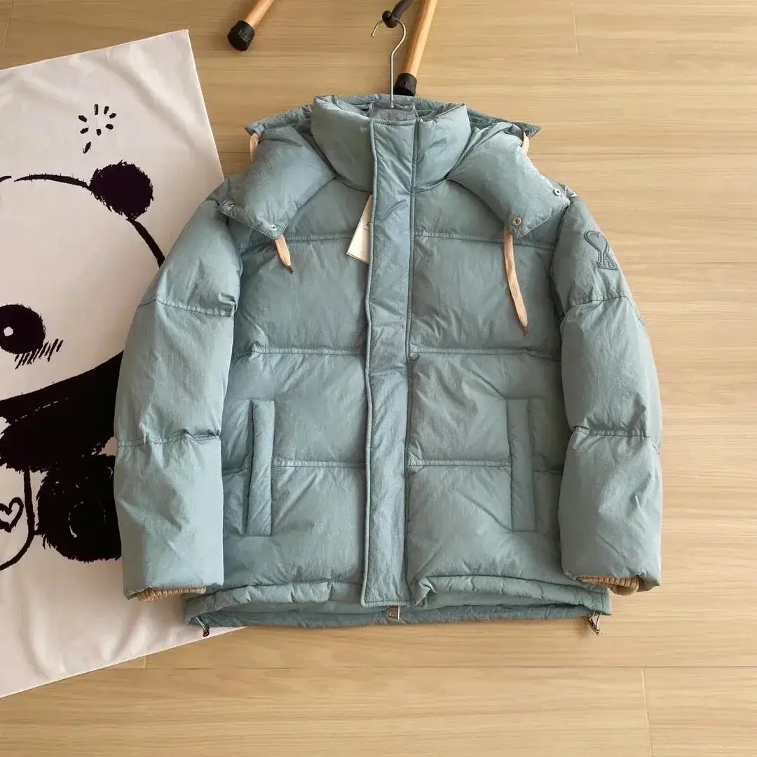 AMI Paris High-Collar Puffer Jacket