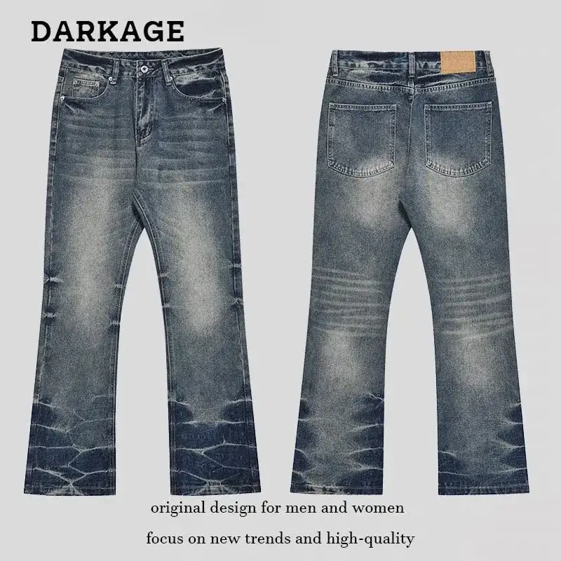 Darkage Washed Flared Jeans