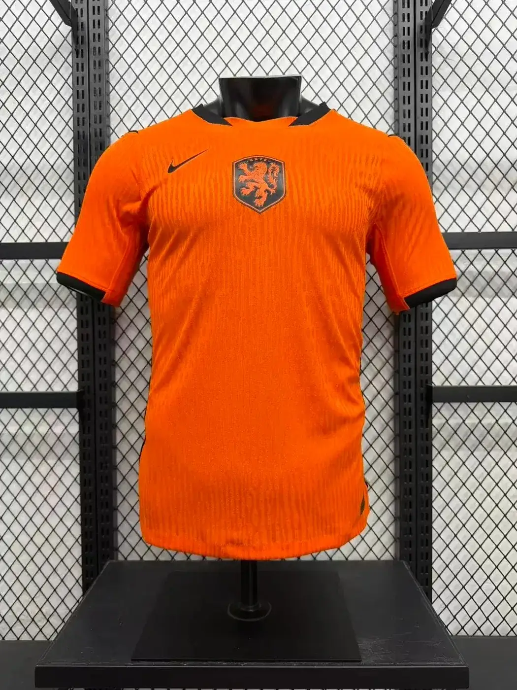 The home jersey of the Netherlands national men football team designed by Nike
