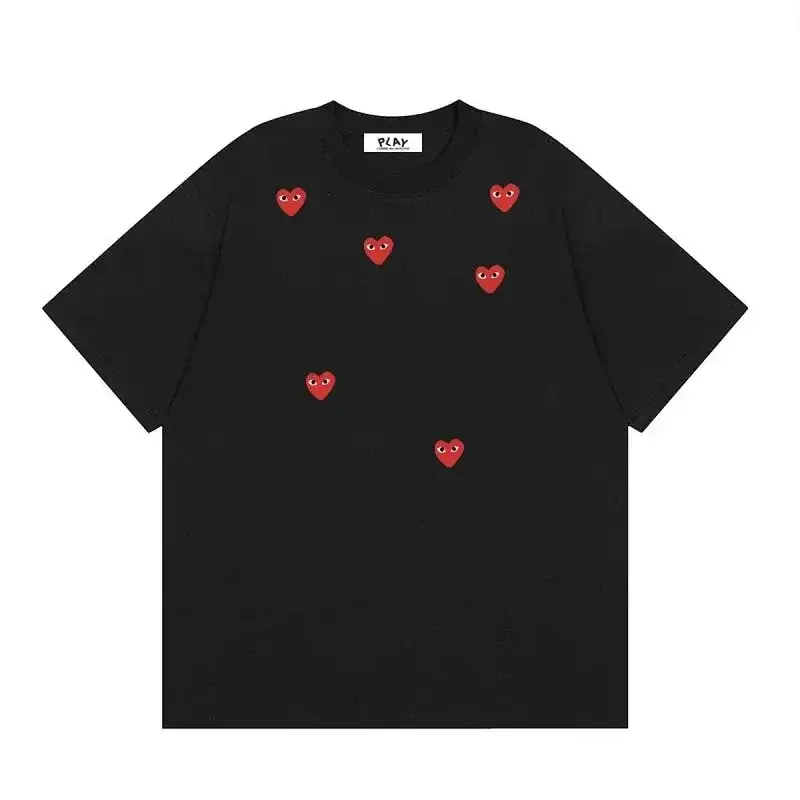 Comme des Garçons PLAY all-over small red heart T-Shirt