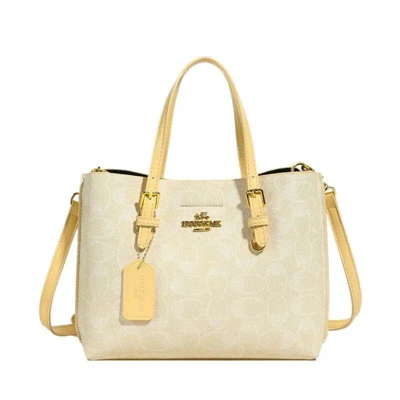 Coach monogram small tote bag