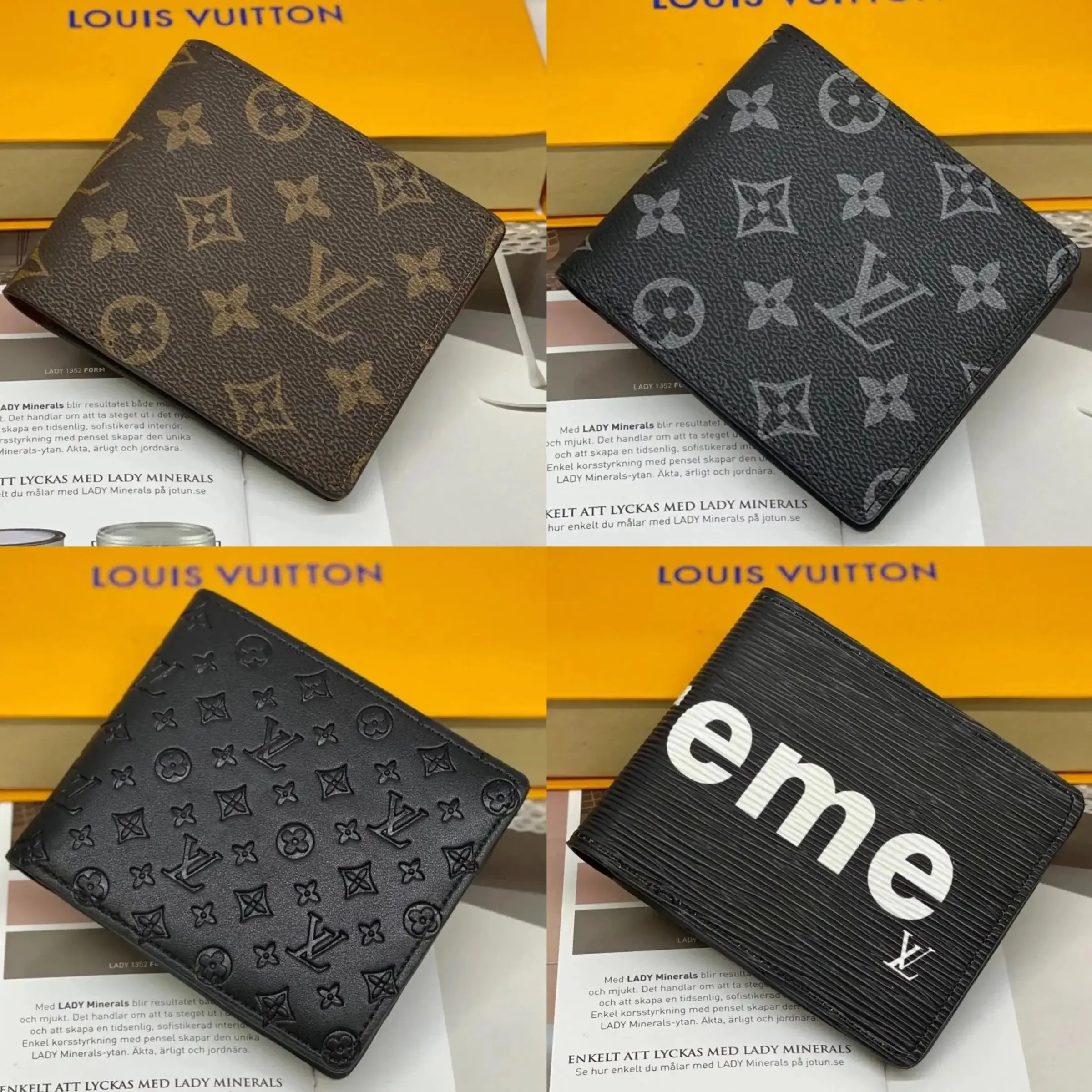 Louis Vuitton Monogram Bifold Wallets