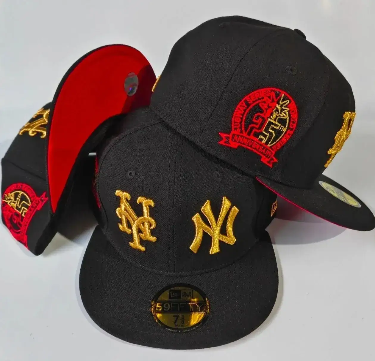 New Era Embroidered MLB Fitted Caps