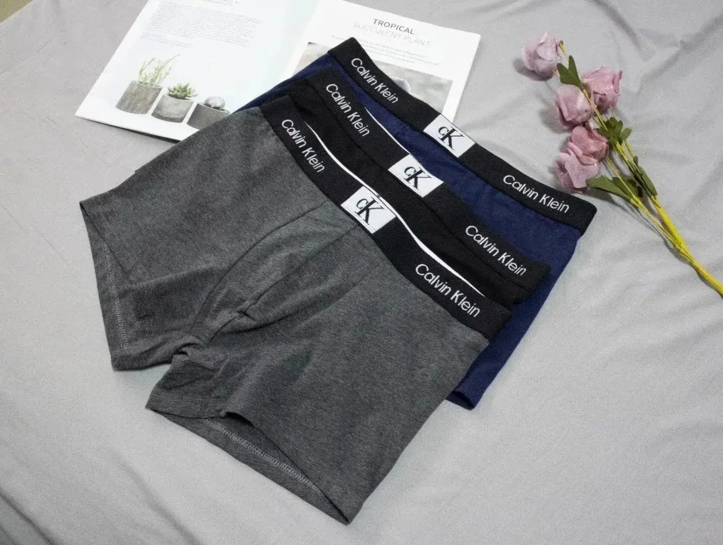 Calvin Klein Logo Waistband Boxer Briefs