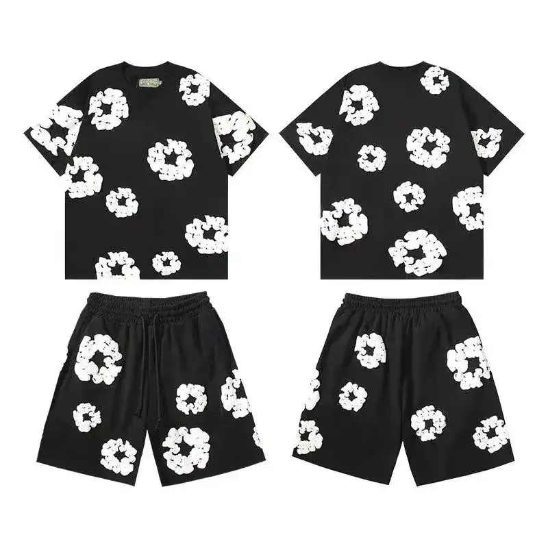 Denim Tears' Classic Cotton Flower Print Set