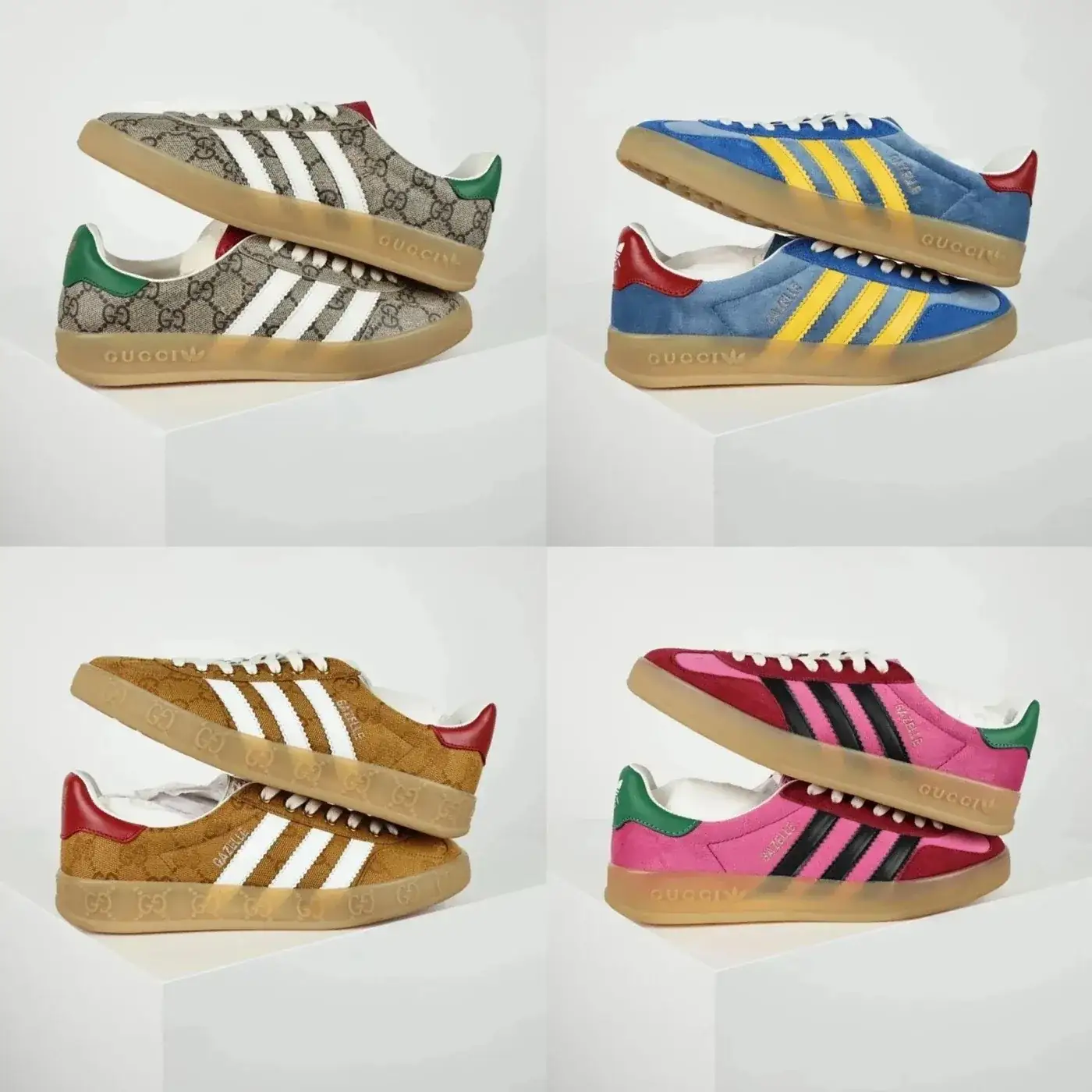 adidas x Gucci Gazelle Sneakers