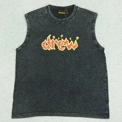 Drew House Flame Logo Washed Tank Top