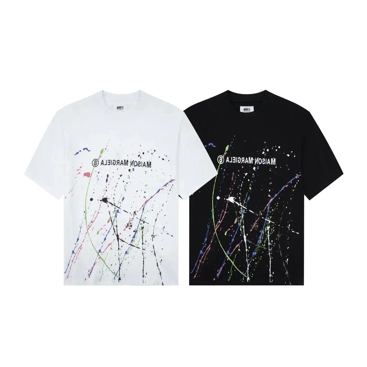 MM6 Maison Margiela Splatter-Print T-Shirt