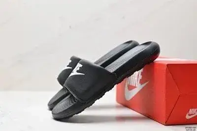 Nike big logo multi-color slide sandals