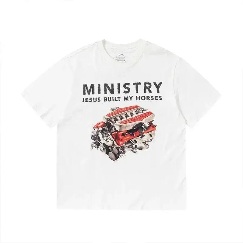 Ministry Jesus Built My Hotrod T-Shirt
