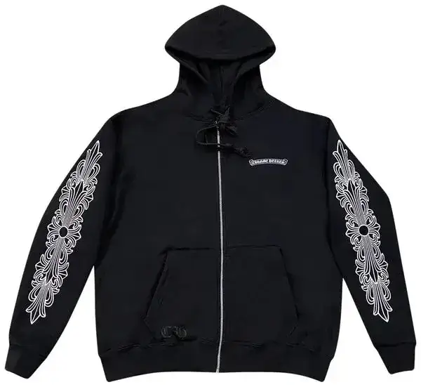 Chrome Hearts Classic Zip-Up Hoodie