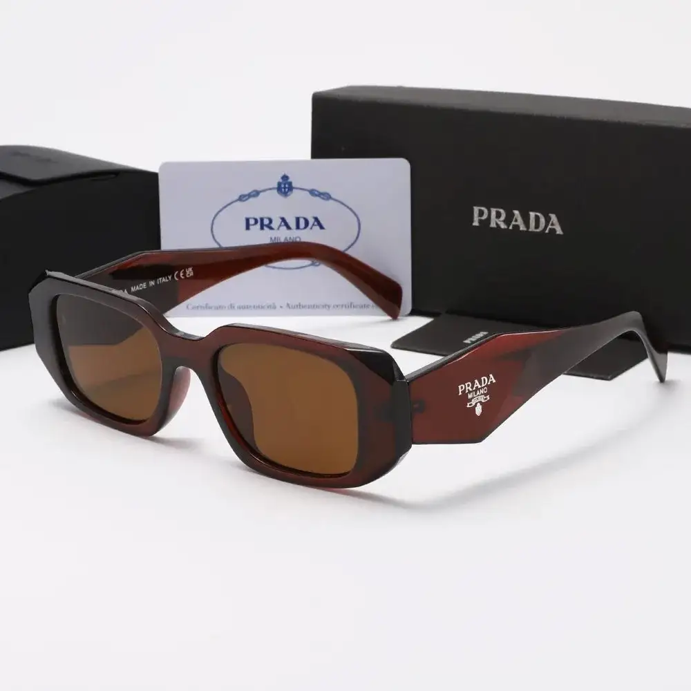 Prada Symbole Sunglasses Translucent Brown