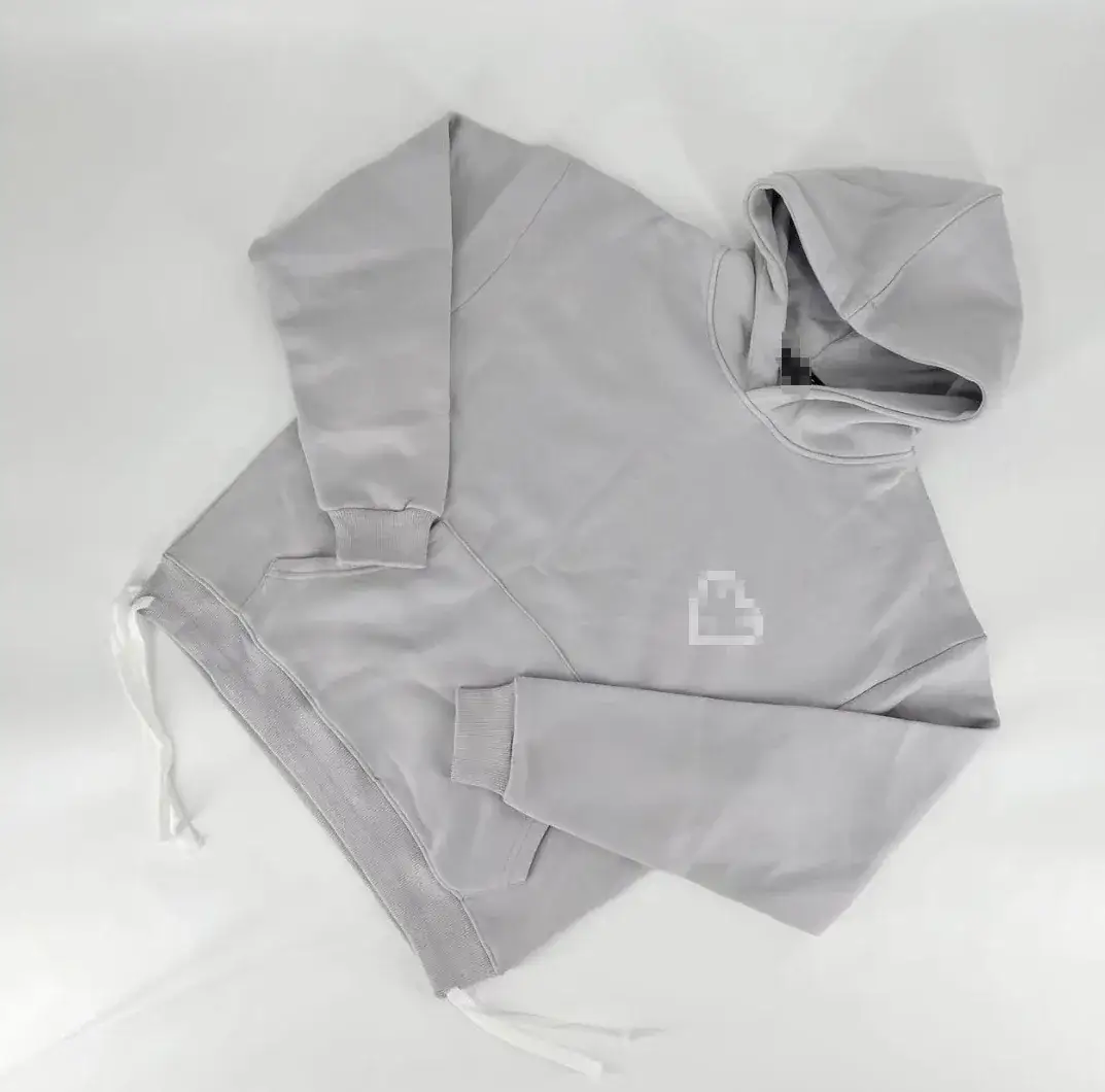 Heart Logo Grey Hoodie