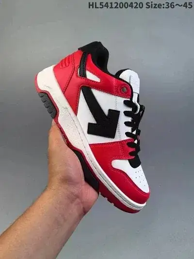 Off-White Out of Office Sneakers Red