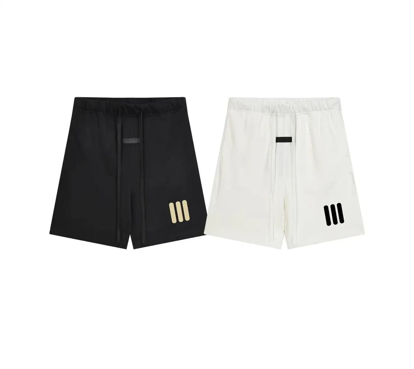 Fear of God Essentials (FOG) Sub-line: Three-Stripe Athletic Shorts