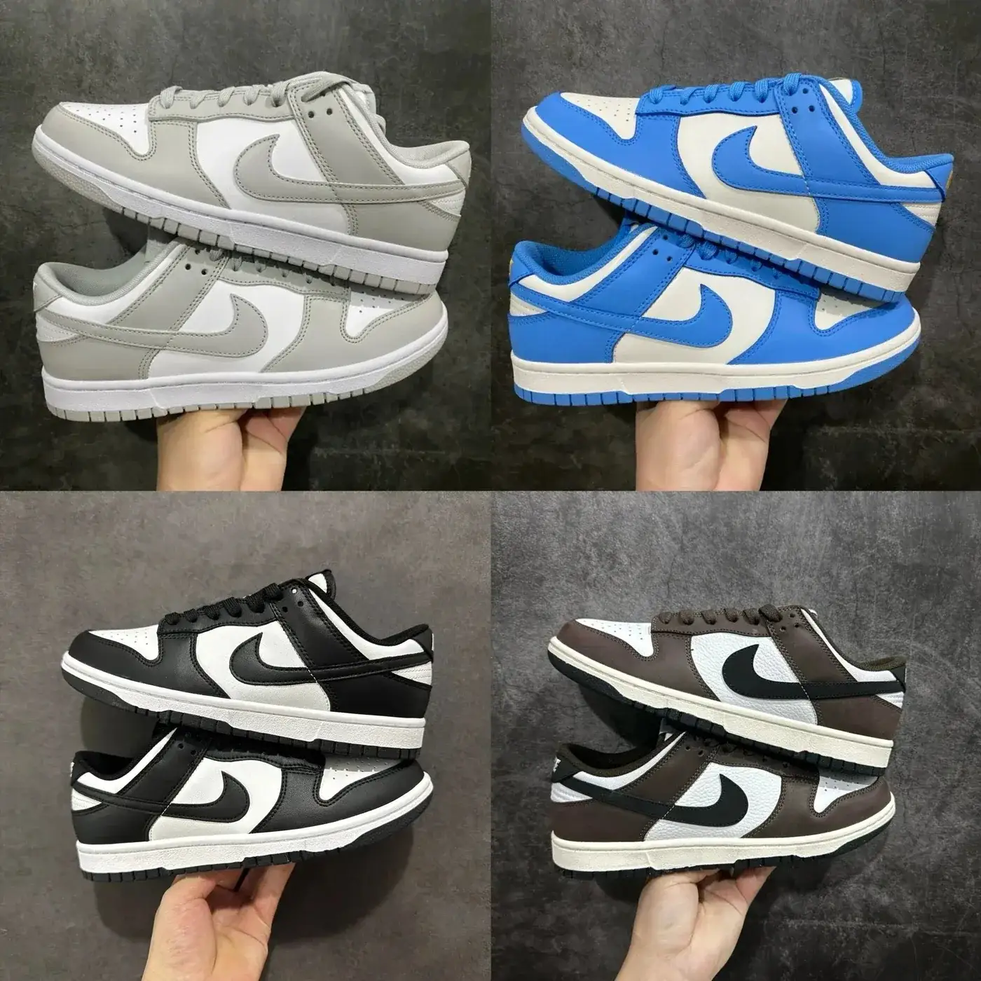 Popular Nike Dunk Low Colorways