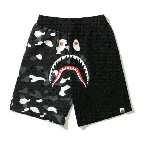 Bape Shark Camo Shorts