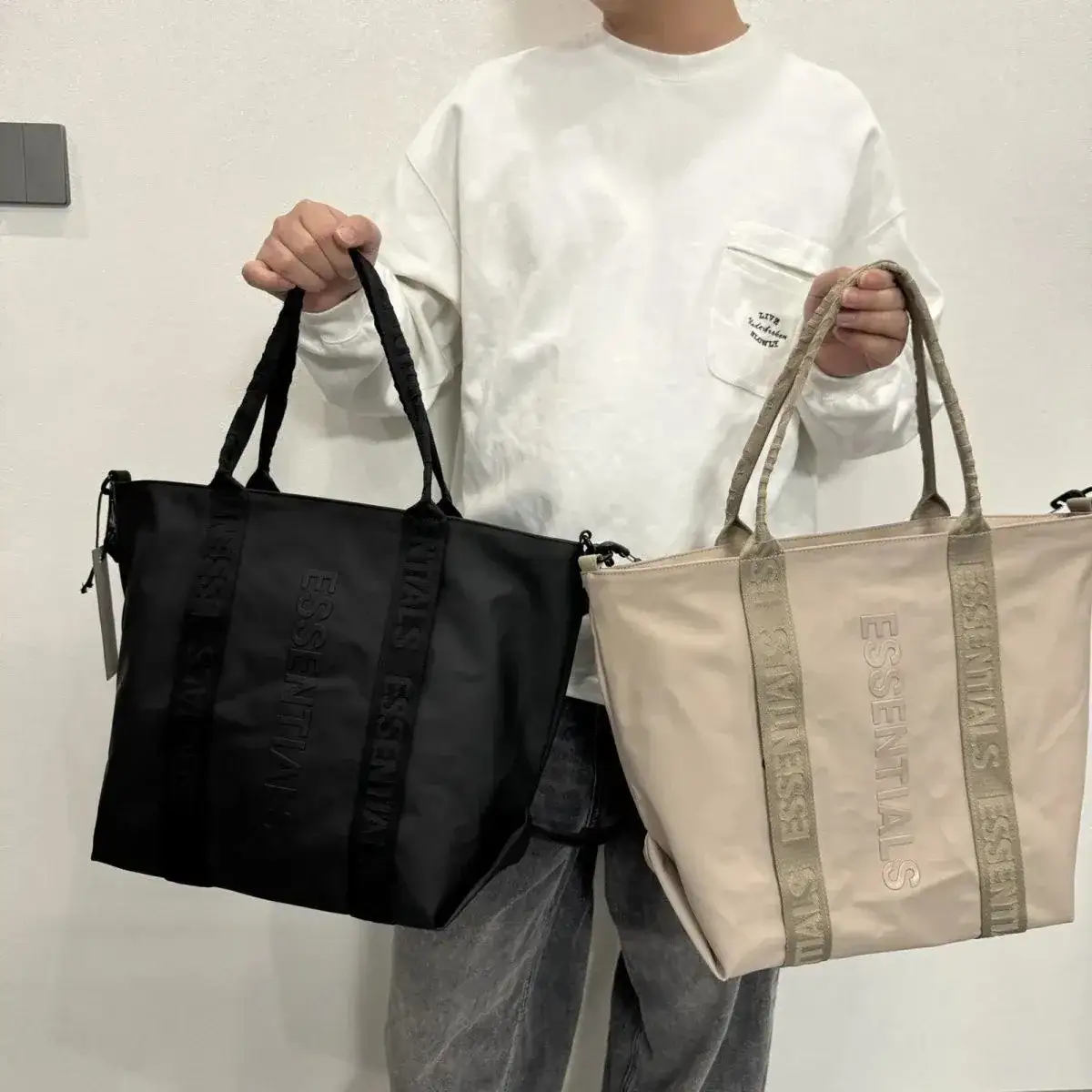 Tote Bag from the ESSENTIALS (Fear of God Sub-line)