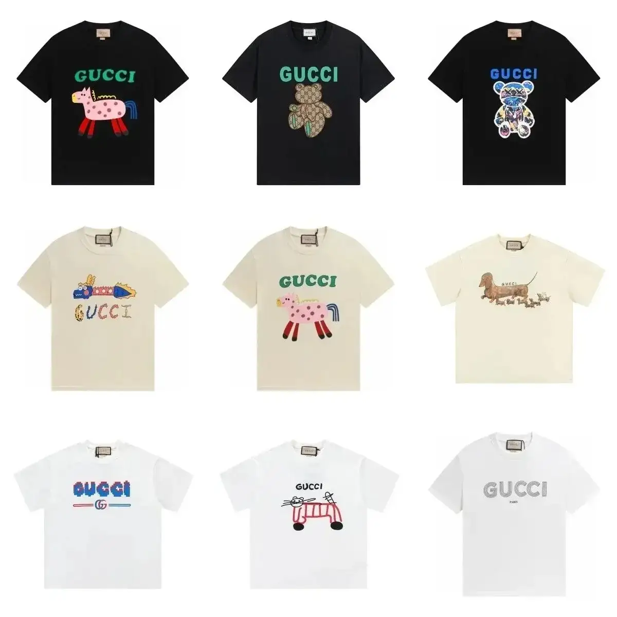 Gucci Playful Children T-shirts