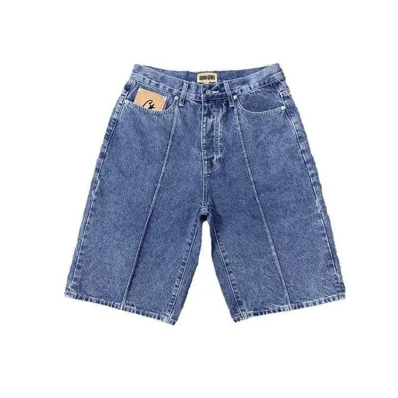 Denim Tears Wide-Leg Denim Shorts