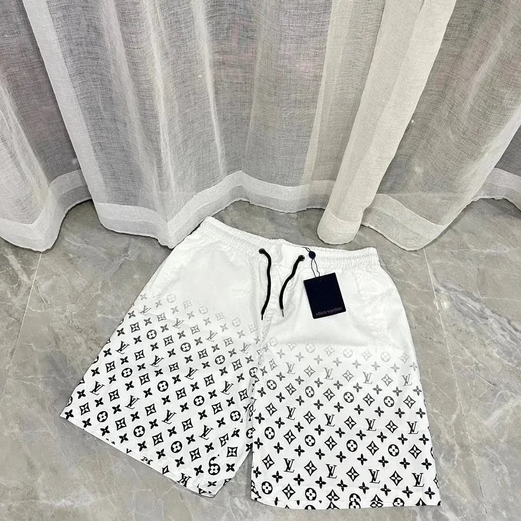Louis Vuitton Monogram Gradient Print Sports Shorts