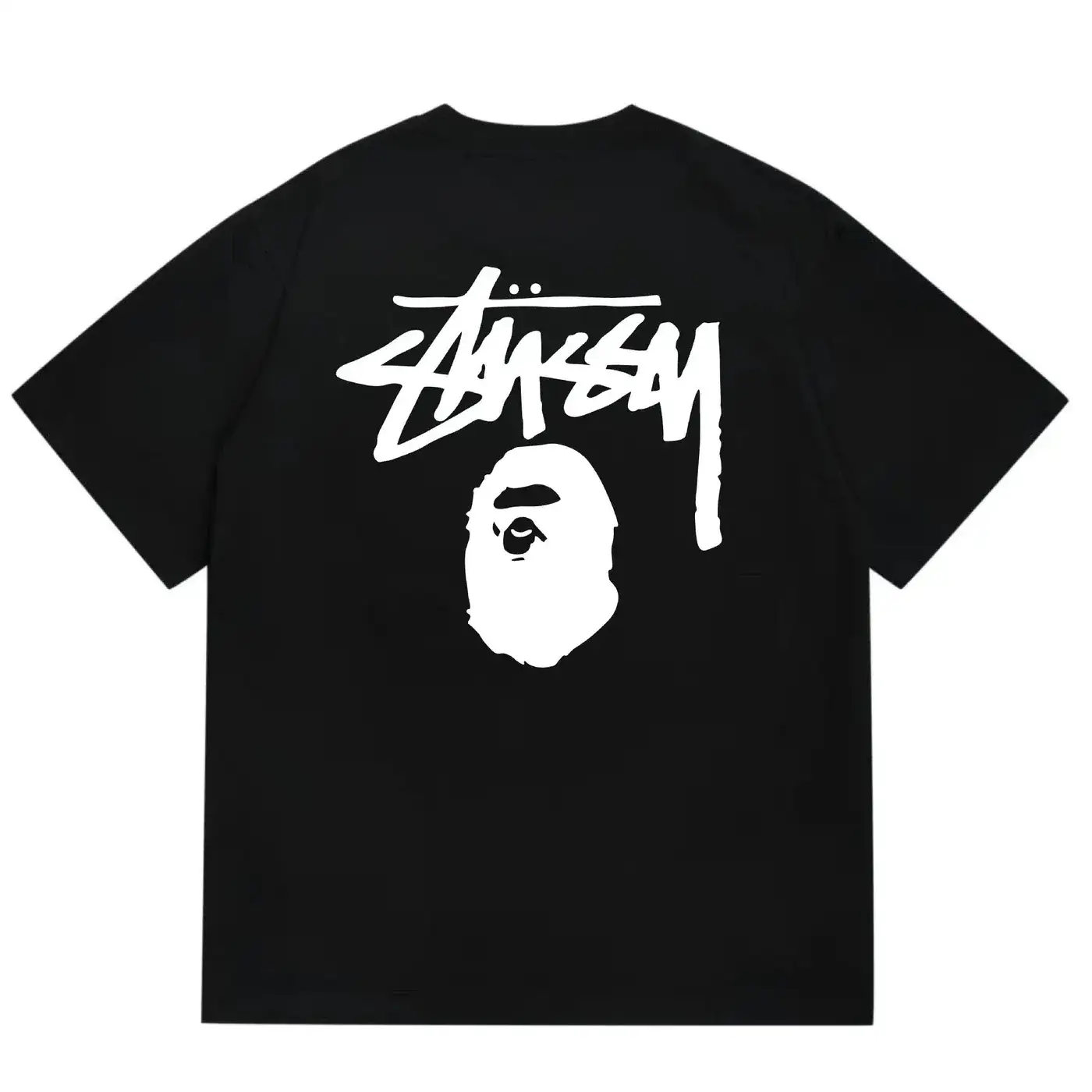 Stussy x BAPE Collaboration T-Shirt