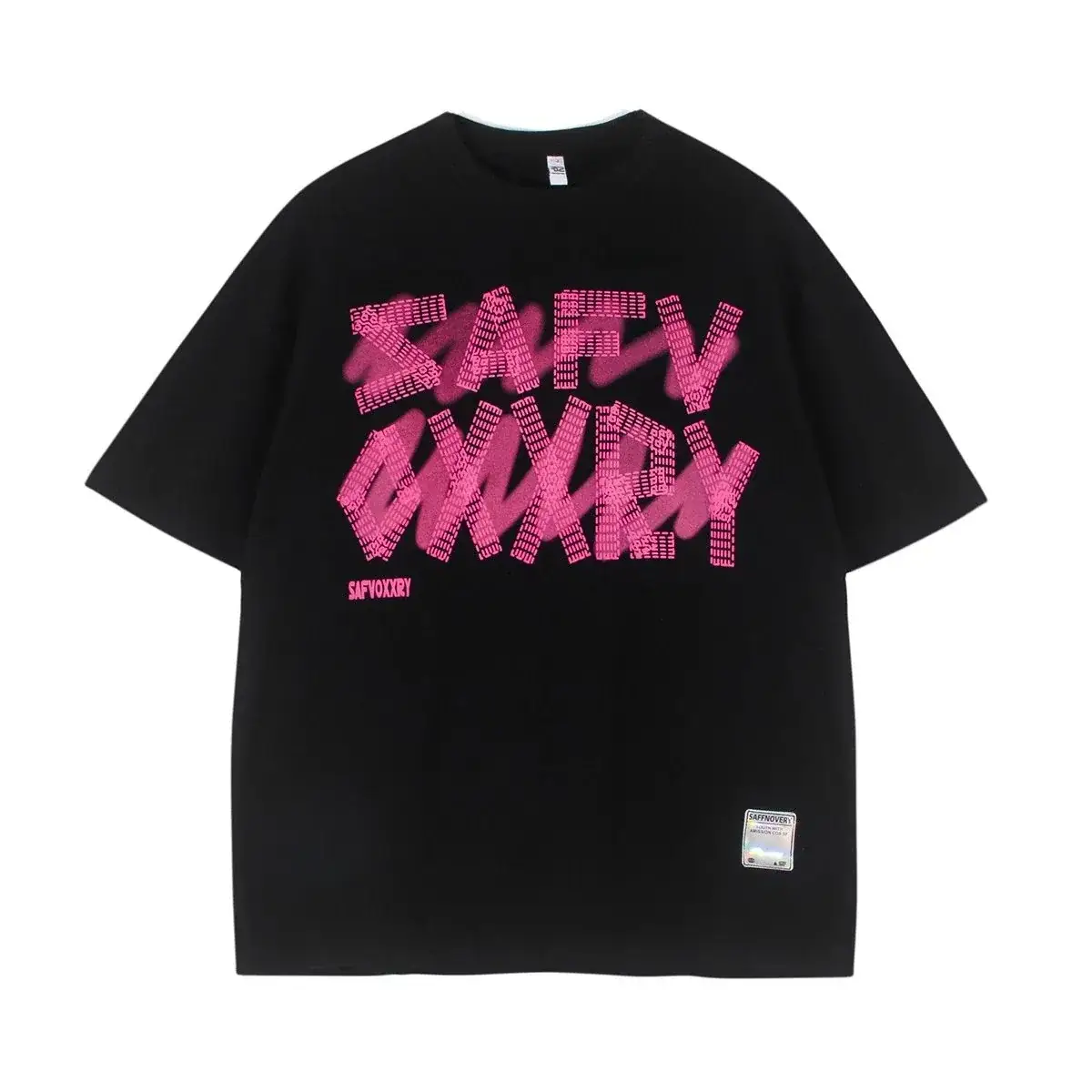 Pink Graffiti Graphic T-Shirt