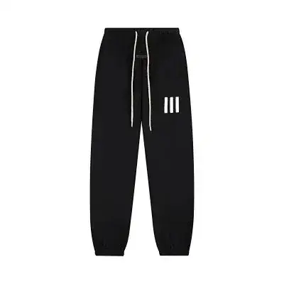Essentials Three-Bar Logo Sweatpants Black