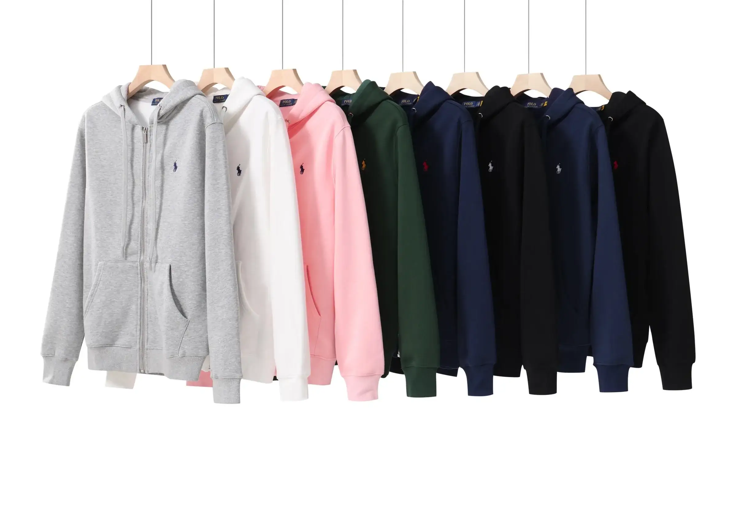 Polo Ralph Lauren Pony Logo Zip-Up Hoodie