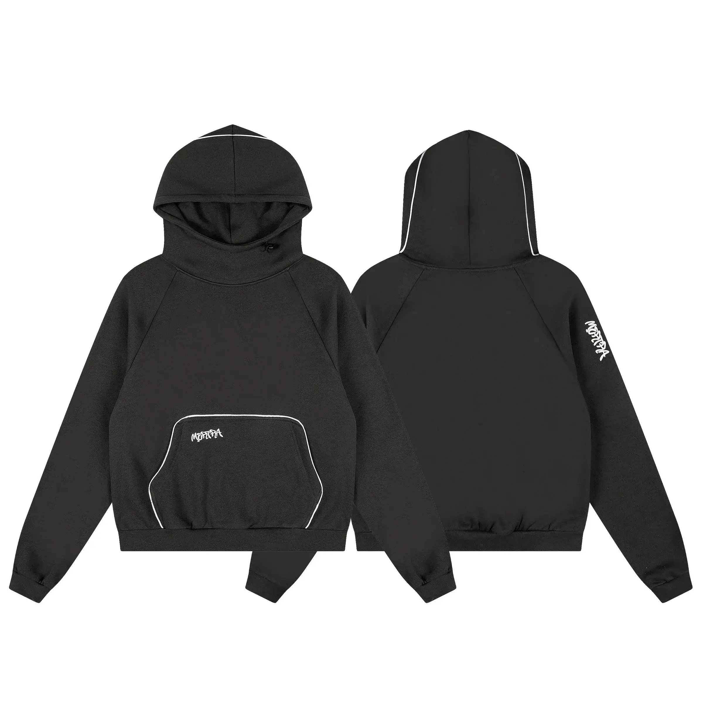 Unbranded Hooded Sweatshirt Black