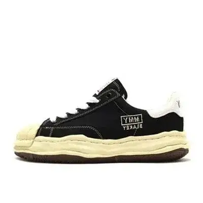Maison Mihara Yasuhiro Blakey Sneakers Black and Cream